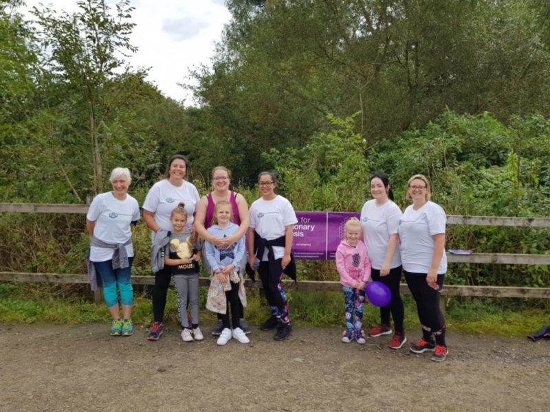 The Royal Bolton  Respiratory Team from ward D/3 Fun Run